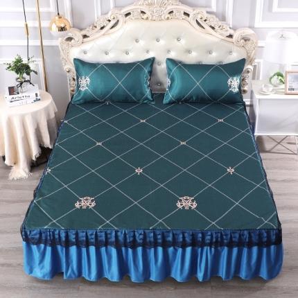 91家纺网 家纺一手货源 找家纺 （总）米莱 2020新款跑量凉席床裙款