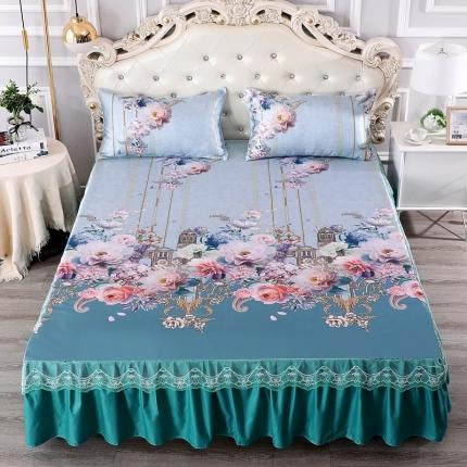 91家纺网 家纺一手货源 找家纺 （总）米莱 2020新款跑量凉席床裙款