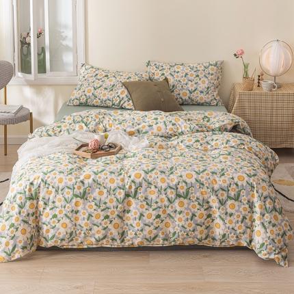 91家纺网 家纺一手货源 找家纺 （总）珺柔 2020新款13372全棉四件套