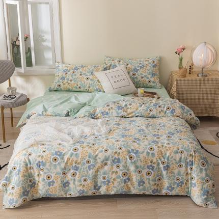 91家纺网 家纺一手货源 找家纺 珺柔 2020新款13372全棉四件套 灿烂