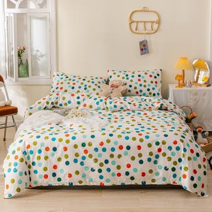 91家纺网 家纺一手货源 找家纺 珺柔 2020新款13372全棉四件套 一点点