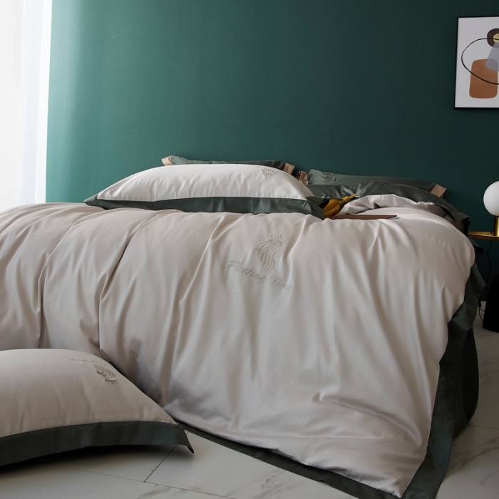 91家纺网 家纺一手货源 找家纺 （总）优悦 2020新款水洗冰丝四件套罗曼系列