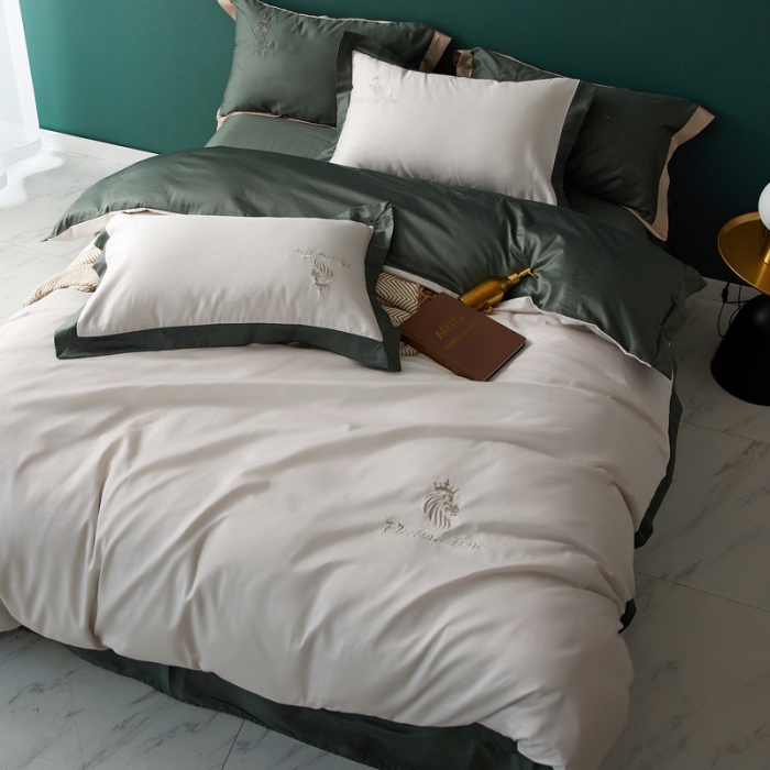 91家纺网 家纺一手货源 找家纺 （总）优悦 2020新款水洗冰丝四件套罗曼系列