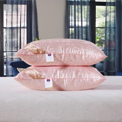 91家纺网 家纺一手货源 找家纺 煌朝家纺 2020新款蜘蛛花枕芯40*70cm 玉色