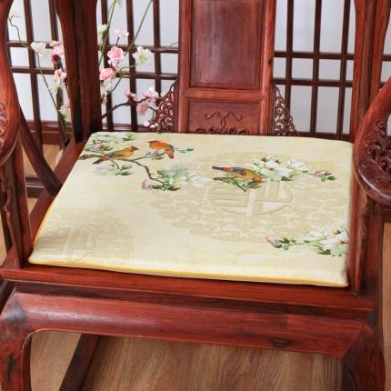 91家纺网 家纺一手货源 找家纺 （总）北辰 2020新款麻布印花新中式坐垫红木沙发垫