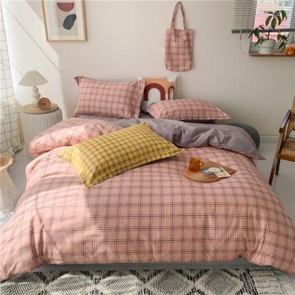 91家纺网 家纺一手货源 找家纺 眠屿 2020新款全棉印花四件套 欧诺