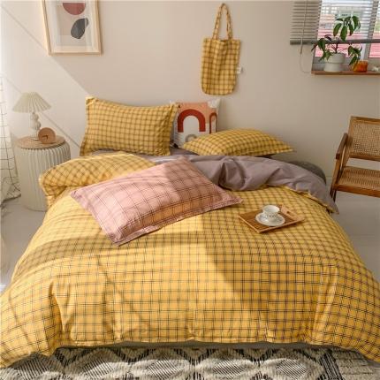 91家纺网 家纺一手货源 找家纺 （总）眠屿 2020新款全棉印花四件套