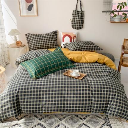 91家纺网 家纺一手货源 找家纺 （总）眠屿 2020新款全棉印花四件套