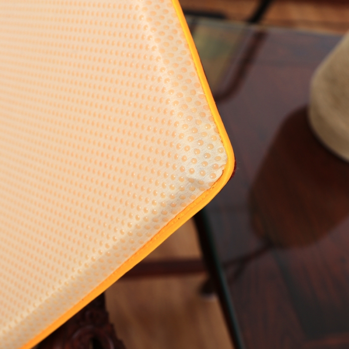 91家纺网 家纺一手货源 找家纺 北辰 2020新款麻布印花新中式坐垫红木沙发垫 花好月圆