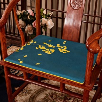 91家纺网 家纺一手货源 找家纺 （总）北辰 2020新款麻布印花新中式坐垫红木沙发垫