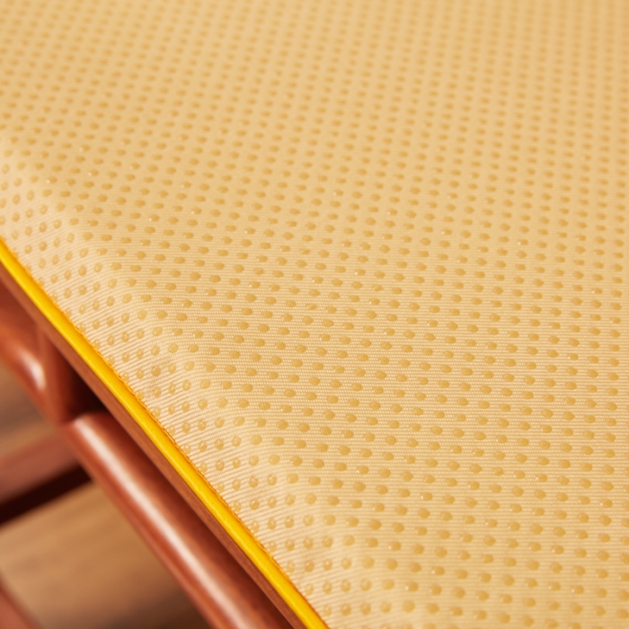 91家纺网 家纺一手货源 找家纺 北辰 2020新款麻布印花新中式坐垫红木沙发垫 吉祥-红