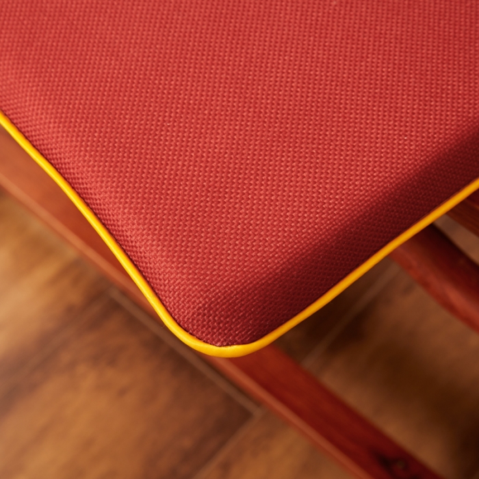 91家纺网 家纺一手货源 找家纺 北辰 2020新款麻布印花新中式坐垫红木沙发垫 吉祥-红