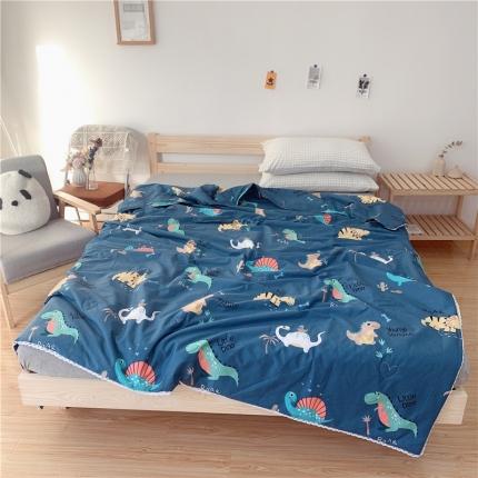 91家纺网 家纺一手货源 找家纺 （总）眠屿 2020新款蕾丝花边全棉印花夏被