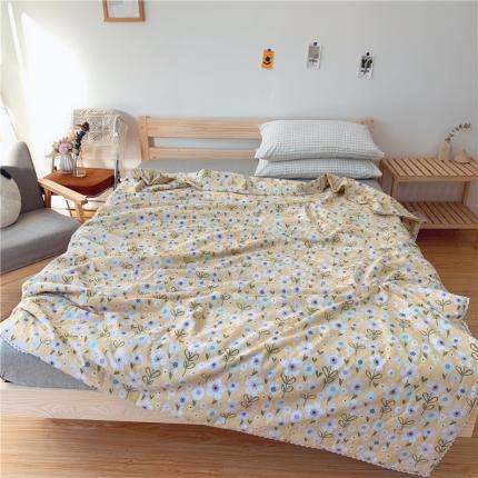 91家纺网 家纺一手货源 找家纺 （总）眠屿 2020新款蕾丝花边全棉印花夏被