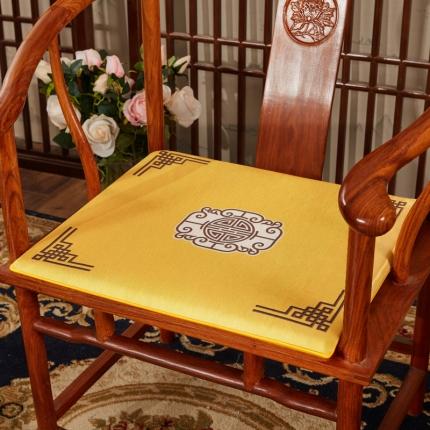 91家纺网 家纺一手货源 找家纺 （总）北辰 2020新款冰丝印花新中式坐垫红木沙发垫