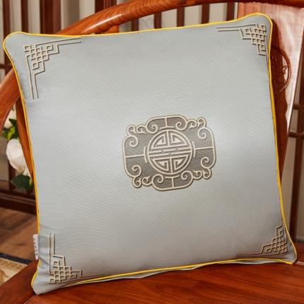 91家纺网 家纺一手货源 找家纺 （总）北辰 2020新款冰丝印花新中式抱枕