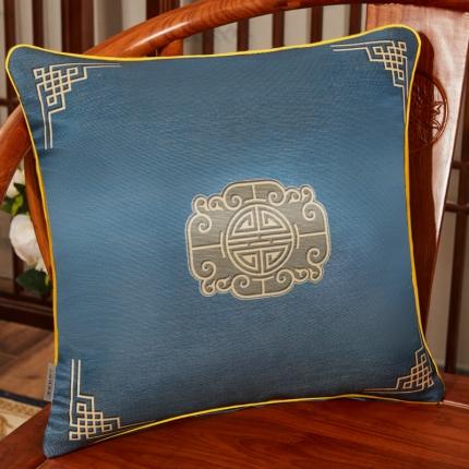 91家纺网 家纺一手货源 找家纺 （总）北辰 2020新款冰丝印花新中式抱枕