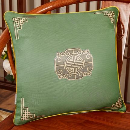 91家纺网 家纺一手货源 找家纺 （总）北辰 2020新款冰丝印花新中式抱枕