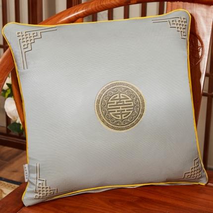 91家纺网 家纺一手货源 找家纺 （总）北辰 2020新款冰丝印花新中式抱枕