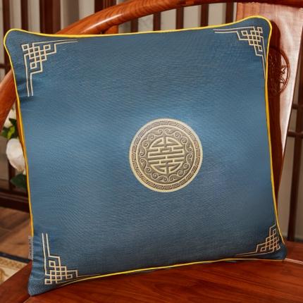 91家纺网 家纺一手货源 找家纺 （总）北辰 2020新款冰丝印花新中式抱枕