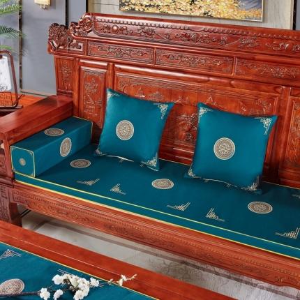 北辰 2020新款中式沙发垫（1） 富贵兰