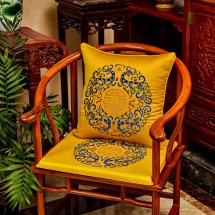 91家纺网 家纺一手货源 找家纺 （总）北辰 2020新款高精密刺绣新中式抱枕