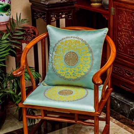 91家纺网 家纺一手货源 找家纺 （总）北辰 2020新款高精密刺绣新中式抱枕