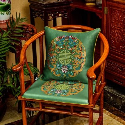 91家纺网 家纺一手货源 找家纺 （总）北辰 2020新款高精密刺绣新中式抱枕