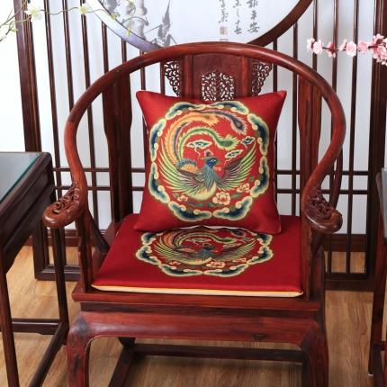 91家纺网 家纺一手货源 找家纺 （总1）北辰 2020新款麻布印花新中式抱枕