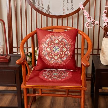 91家纺网 家纺一手货源 找家纺 （总1）北辰 2020新款麻布印花新中式抱枕