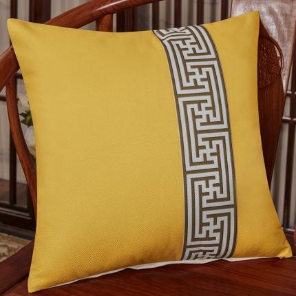 91家纺网 家纺一手货源 找家纺 （总1）北辰 2020新款麻布印花新中式抱枕