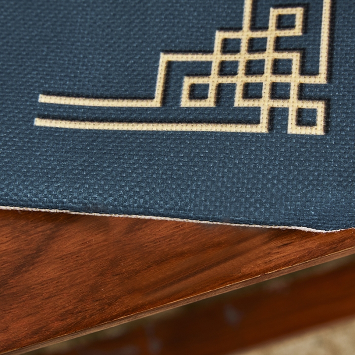 91家纺网 家纺一手货源 找家纺 北辰 2020新款麻布印花新中式抱枕 富贵-兰