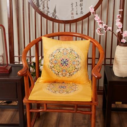 91家纺网 家纺一手货源 找家纺 （总）北辰 2020新款绒面双面印花新中式抱枕