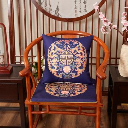 91家纺网 家纺一手货源 找家纺 （总2）北辰 2020新款麻布印花新中式抱枕