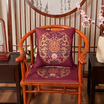 91家纺网 家纺一手货源 找家纺 （总2）北辰 2020新款麻布印花新中式抱枕