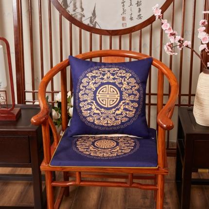 91家纺网 家纺一手货源 找家纺 （总2）北辰 2020新款麻布印花新中式抱枕