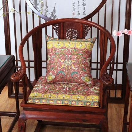 91家纺网 家纺一手货源 找家纺 （总2）北辰 2020新款麻布印花新中式抱枕