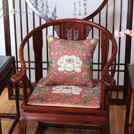 91家纺网 家纺一手货源 找家纺 （总2）北辰 2020新款麻布印花新中式抱枕