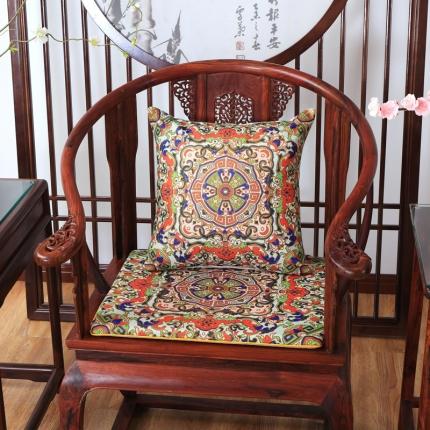 91家纺网 家纺一手货源 找家纺 （总2）北辰 2020新款麻布印花新中式抱枕