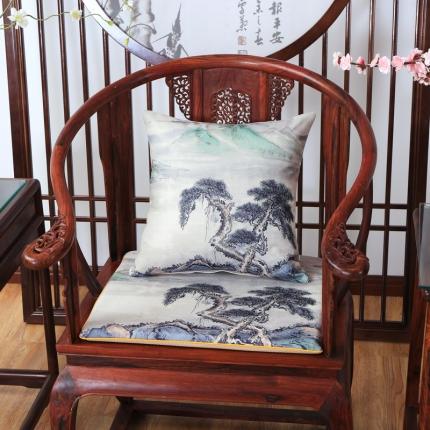 91家纺网 家纺一手货源 找家纺 （总2）北辰 2020新款麻布印花新中式抱枕