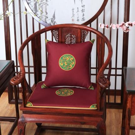 91家纺网 家纺一手货源 找家纺 （总2）北辰 2020新款麻布印花新中式抱枕