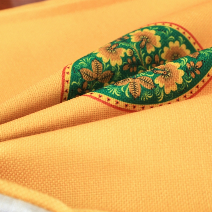 91家纺网 家纺一手货源 找家纺 北辰 2020新款麻布印花新中式抱枕 中式-亮黄