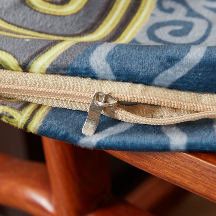 91家纺网 家纺一手货源 找家纺 北辰 2020新款绒面双面印花新中式抱枕 兰福