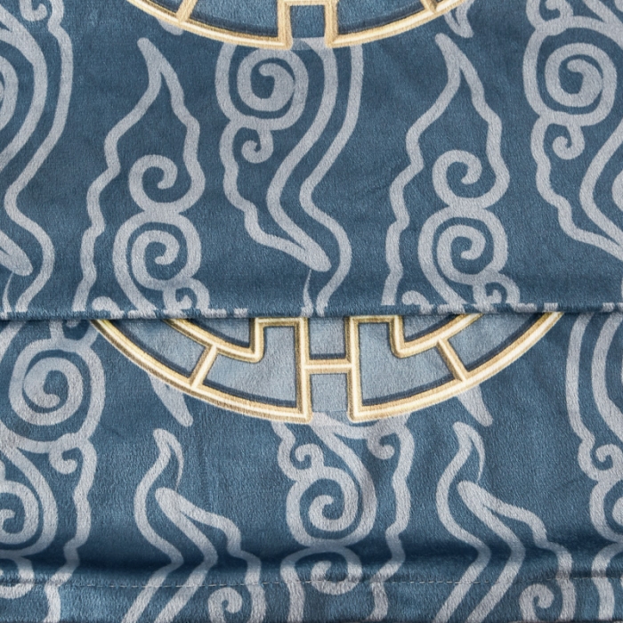 91家纺网 家纺一手货源 找家纺 北辰 2020新款绒面双面印花新中式抱枕 兰福