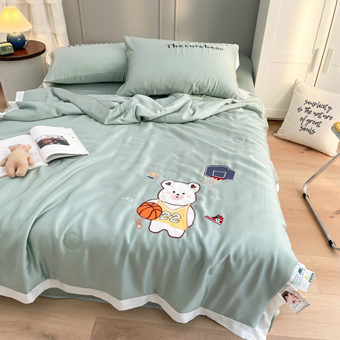 91家纺网 家纺一手货源 找家纺 （总）星野 2020新款60天丝夏被