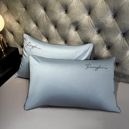 91家纺网 家纺一手货源 找家纺 （总）慕色家纺 2020新款滚边纯棉单枕套