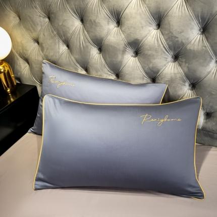 91家纺网 家纺一手货源 找家纺 （总）慕色家纺 2020新款滚边纯棉单枕套