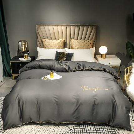 91家纺网 家纺一手货源 找家纺 （总）慕色家纺 2020新款滚边纯棉单被套