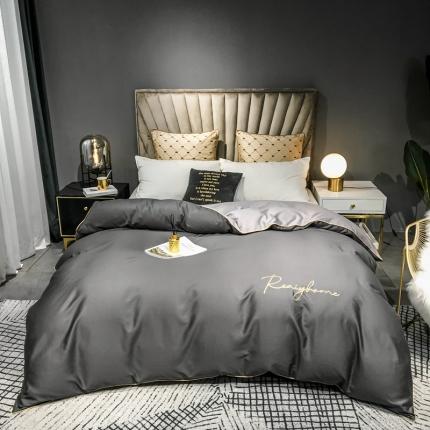 91家纺网 家纺一手货源 找家纺 （总）慕色家纺 2020新款滚边纯棉单被套