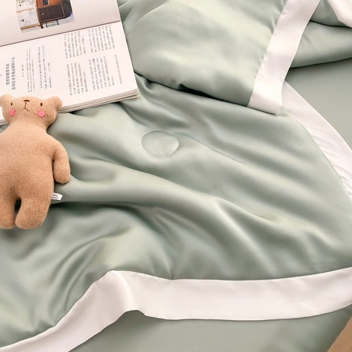 91家纺网 家纺一手货源 找家纺 星野 2020新款60天丝夏被灌篮熊